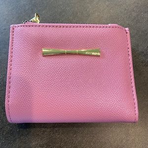 Small Pink Betsy Johnson Wallet